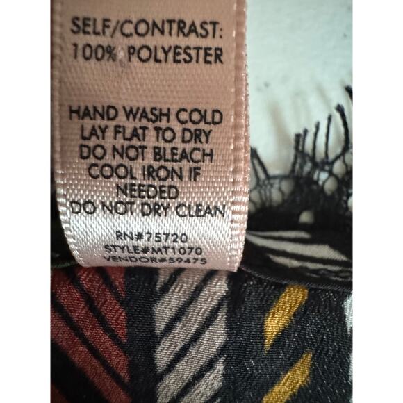 Willow & Root Autumn Stripe Camisole Blouse - Boho Elegance - L - Picture 8 of 9